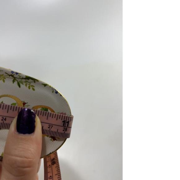 Gucci 41 Gold Metallic Aqua Mink Fur Crystal Heel Mules Slides D888 - Picture 12 of 12